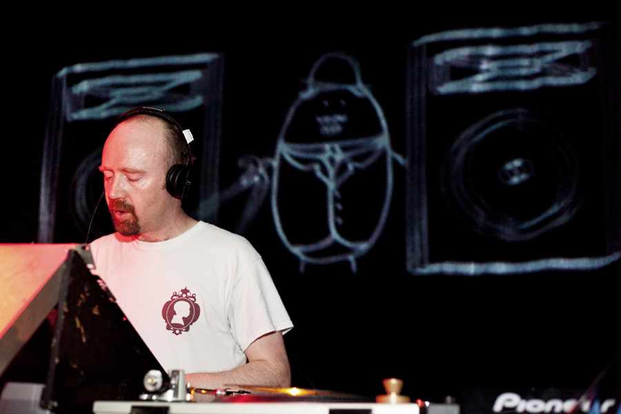 Mr. Scruff delivering the action Quip Magazine